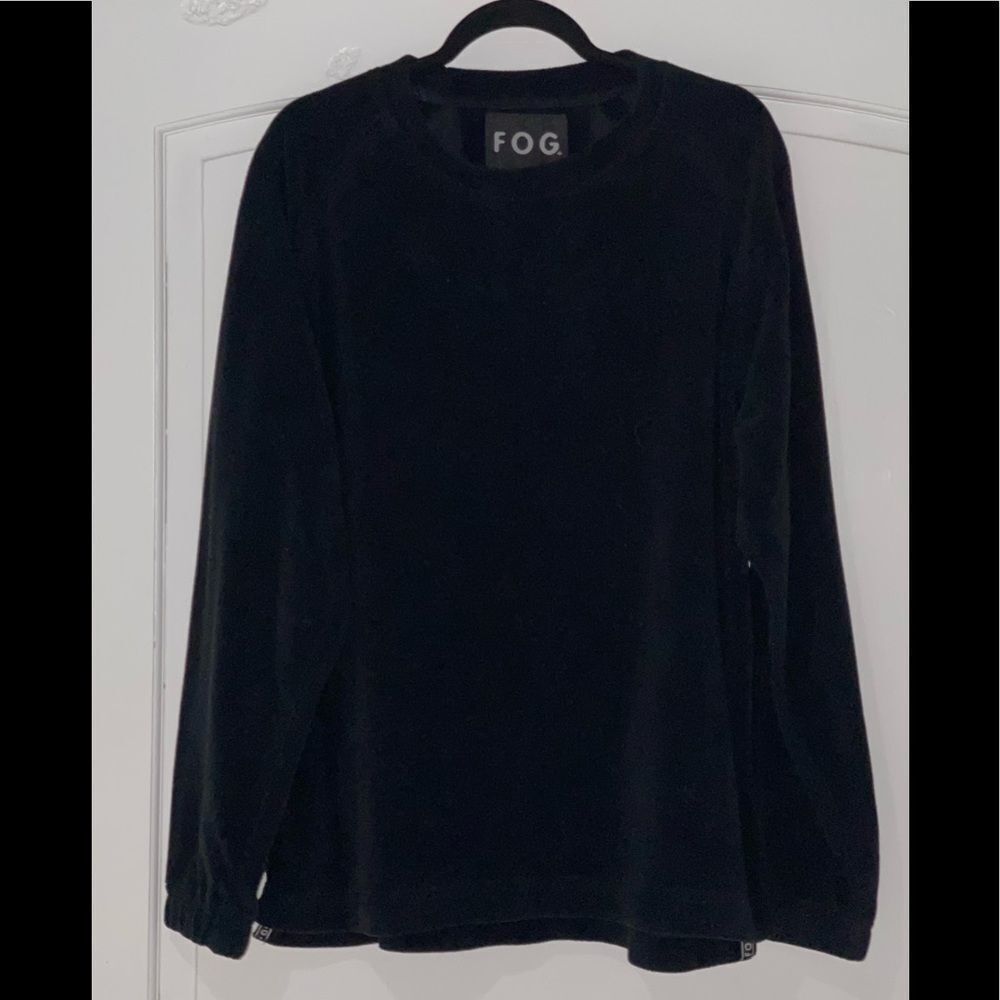 Fog velour sweatshirt 